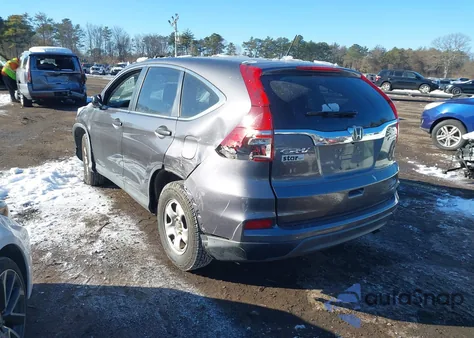 2015 Honda Cr-V Lx from USA, damaged, VIN 5J6RM4H35FL016035